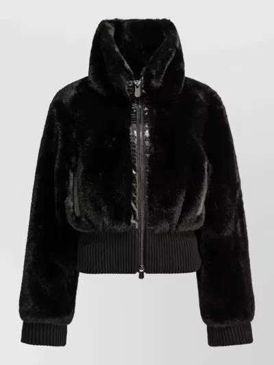 Pinko Faux Fur Coat In Neutral