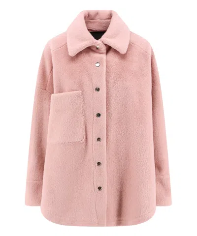 PINKO FAUX FUR COATS