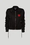 Pinko Felpa Nera Double Face In Nero