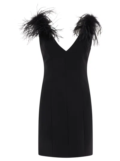 Pinko Feminine Black Dress For Ss24 Collection