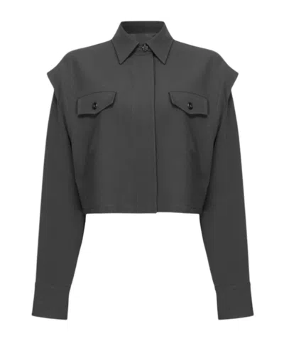 Pinko Fioriera Shirt In Black