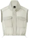 Pinko Sleeveless Vest In Gray