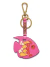 Pinko Fish-motif Keyring In 金色