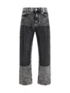 Pinko Five-pocket Jeans With Mini Studs In Black