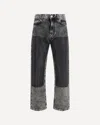 Pinko Five-pocket Jeans With Mini Studs In Gray
