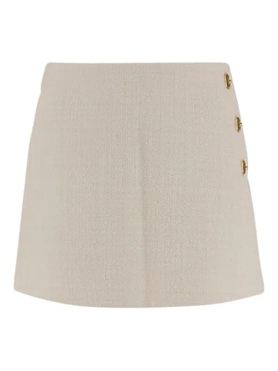 PINKO ''FLAN' SHORT WRAP SKIRT
