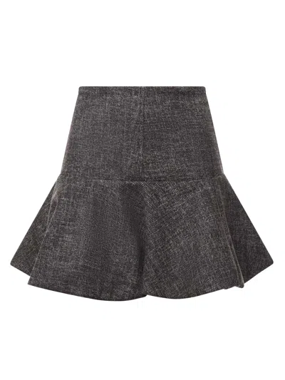 PINKO FLANNEL MINI SKIRT