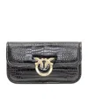 Pinko Love Box Baguette In Black