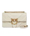 Pinko Flap Shoulder Bag In Brown