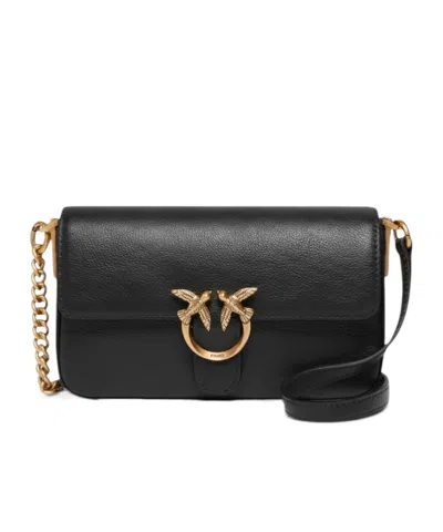 Pinko Flap Shoulder Bag In No