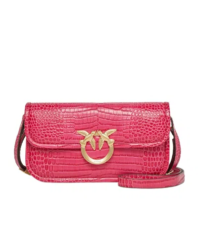 Pinko Flap Shoulder Bag In Pattern