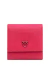 Pinko Love Birds Wallet In Red