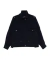 Pinko Flap-pocket Button-fastening Jacket In Blue