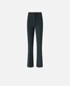 Pinko Flared Full Milano Trousers In Multi