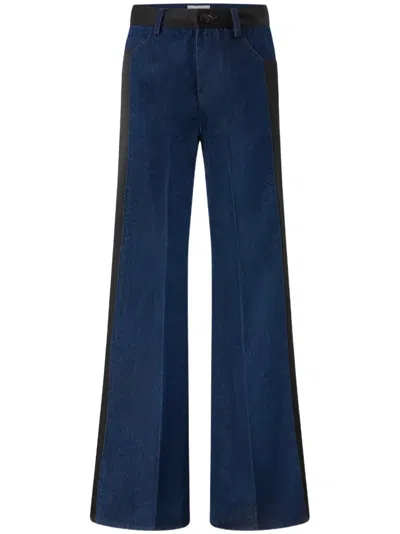 Pinko Flared Jeans In Mid Wash