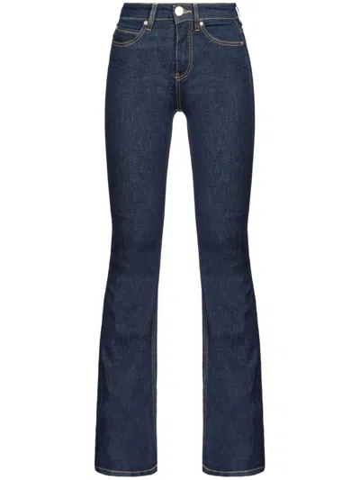 Pinko Jeans A Zampa Denim Scuro In Blue
