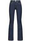 Pinko Jeans A Zampa Denim Scuro In Blue