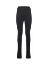Pinko Flared Leggings With Logo In Black