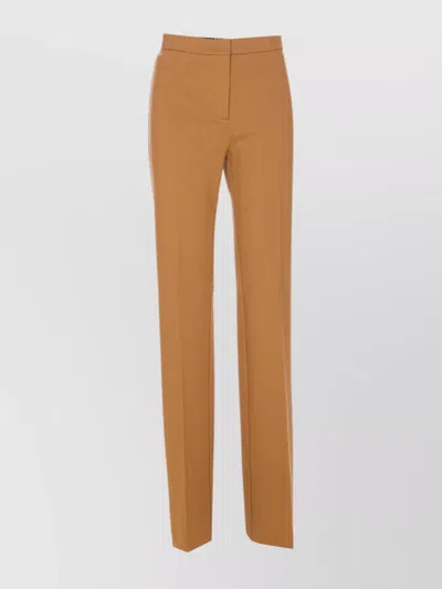 PINKO FLARED STRAIGHT LEG TROUSERS POCKETS