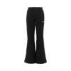 Pinko Logo-embroidered Flared Trousers In Black