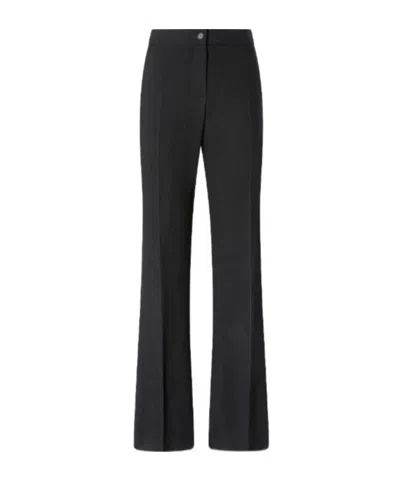 Pinko Flared Tailored Trousers In Black