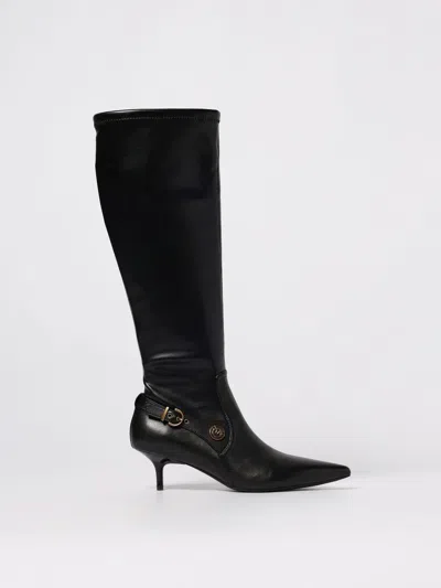 Pinko Flat Ankle Boots  Woman Color Black