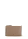 Pinko Flat Clutch In Beige
