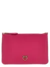 Pinko Flat Clutch In Fuchsia