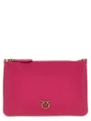 Pinko Flat Clutch In Purple