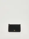 Pinko Flat Horizontal Mini Clutch In Black