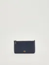 Pinko Flat Horizontal Mini Clutch In Blue