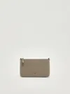 Pinko Flat Horizontal Mini Clutch In Brown