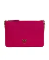Pinko Flat Clutch In Pink