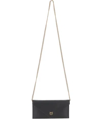 Pinko Flat Purse Mini Bags In Black