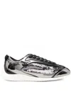 Pinko Sneakres Reby 10 With Sequins In Silver