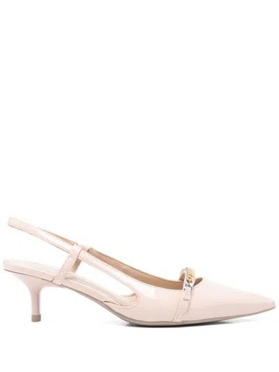 Pinko Flat Shoes In Beige