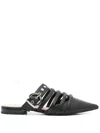 Pinko Comfortable And Stylish Flat S In Black
