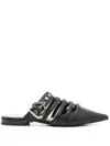 Pinko Comfortable And Stylish Flat S In Black