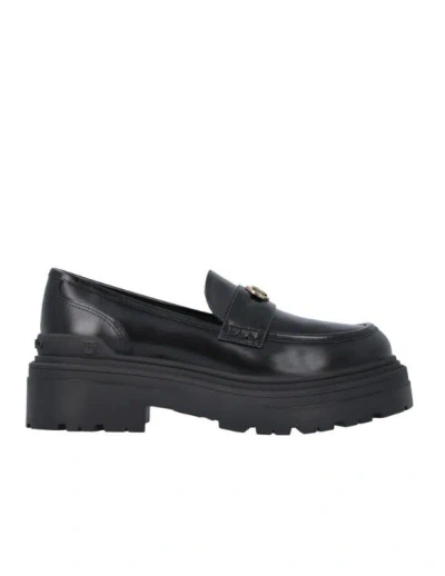 Pinko Flat Shoes In Black