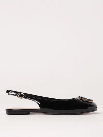 Pinko Flat Shoes  Woman Color Black In Schwarz