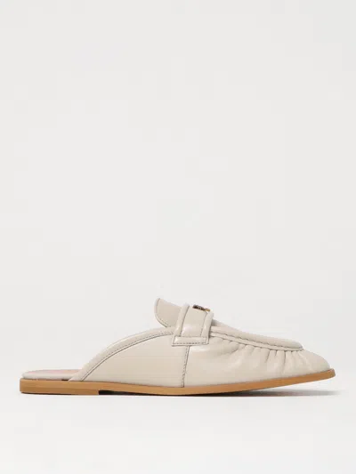 Pinko Flat Shoes  Woman Color White