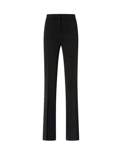 PINKO FLATTERING TAILORED TROUSERS WITH CLASSIC WAISTBAND
