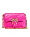 Shop Pinko Flip Shoulder Bag In Pink
