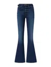 Pinko `flora Flare Power Stretch` Jeans In Blue