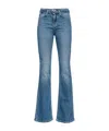 Pinko Jean Flare En Denim Confort Vintage In Blue