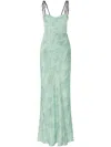 Pinko Floral-print Maxi Dress
