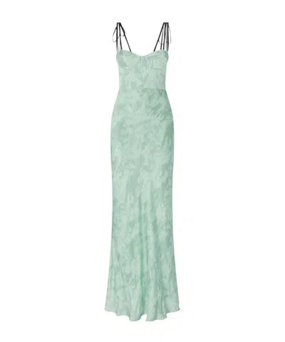 PINKO FLORAL-PRINT MAXI DRESS