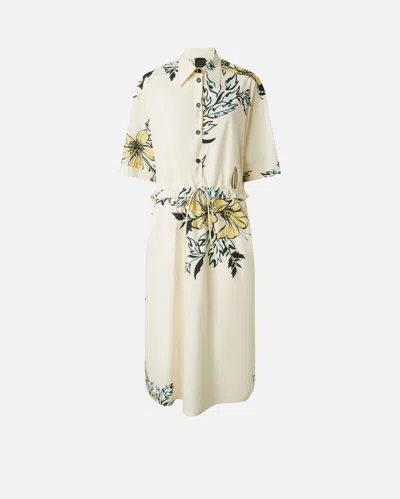 PINKO FLORAL-PRINT SHIRT DRESS