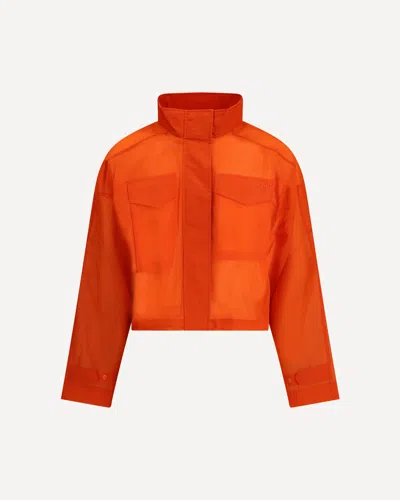 PINKO FLUO CROPPED JACKET