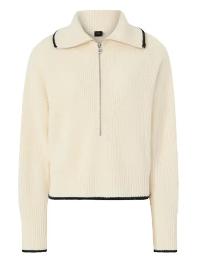 PINKO FOLEGANDROS HALF-ZIP SWEATER